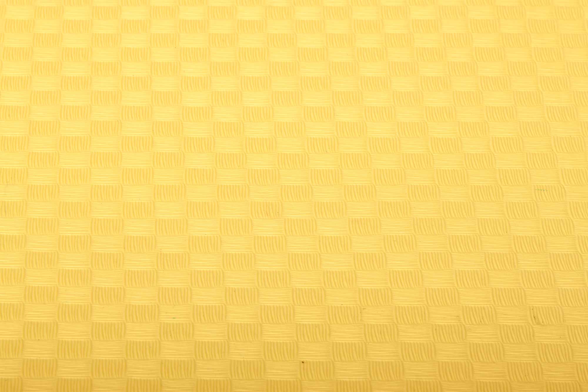 SET: Kampfsportmatten Wendematte VERZAHNT / 100 x 100 x 2cm / schwarz-gelb