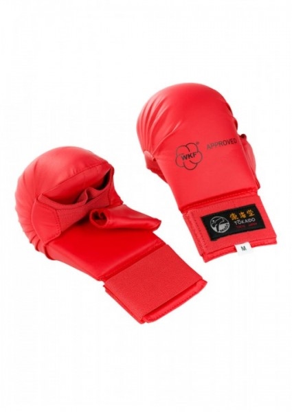 Tokaido Faustschützer WKF rot mit Daumen XL