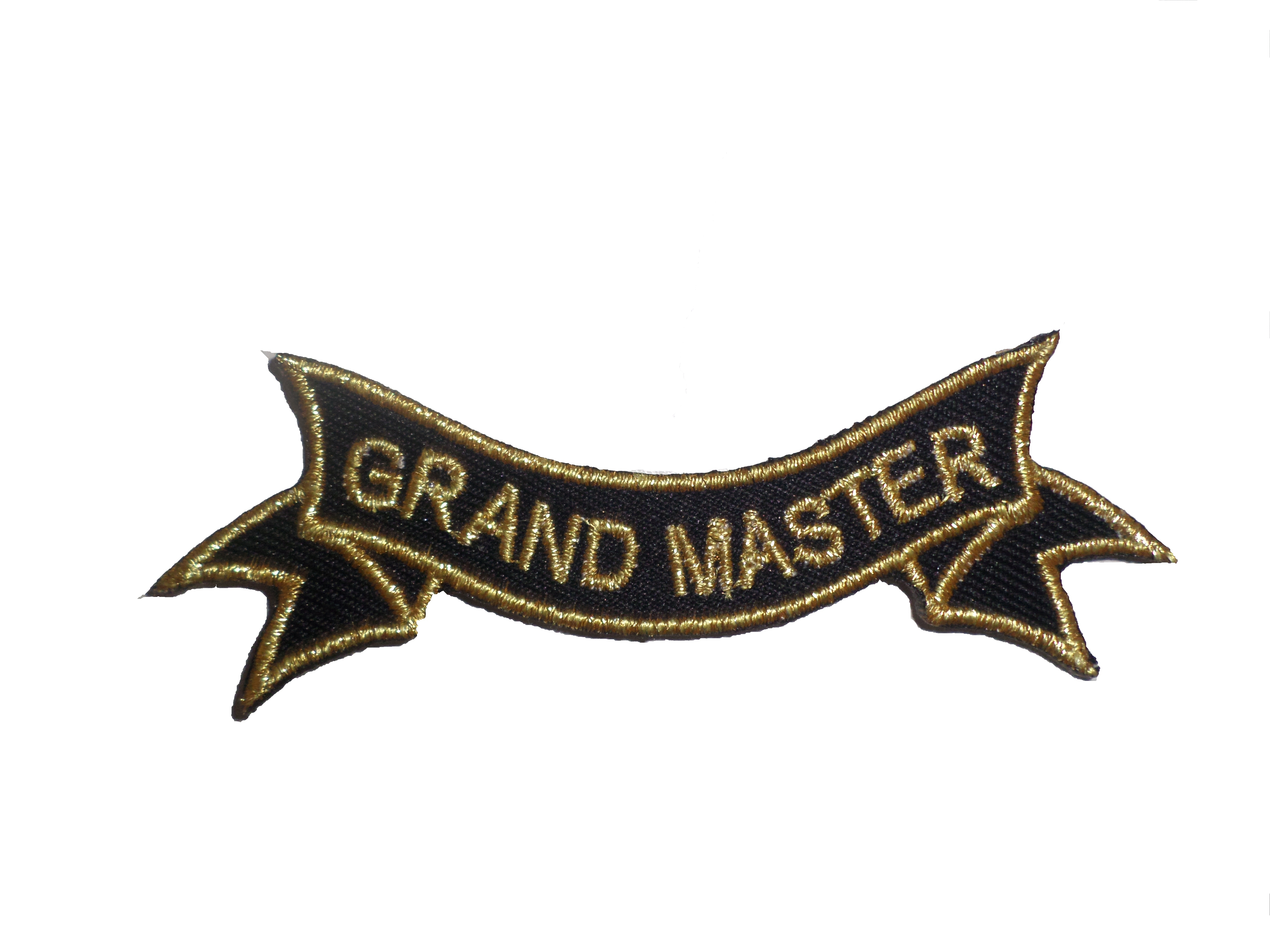 Zusatzaufnäher / Patch geschweift Chairman