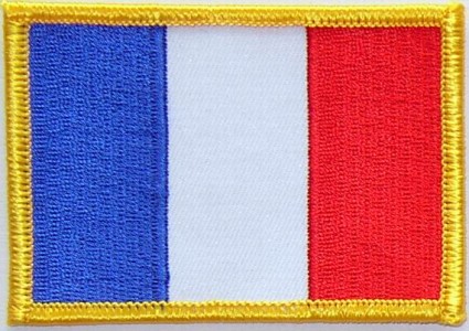 Aufnäher Flagge Frankreich