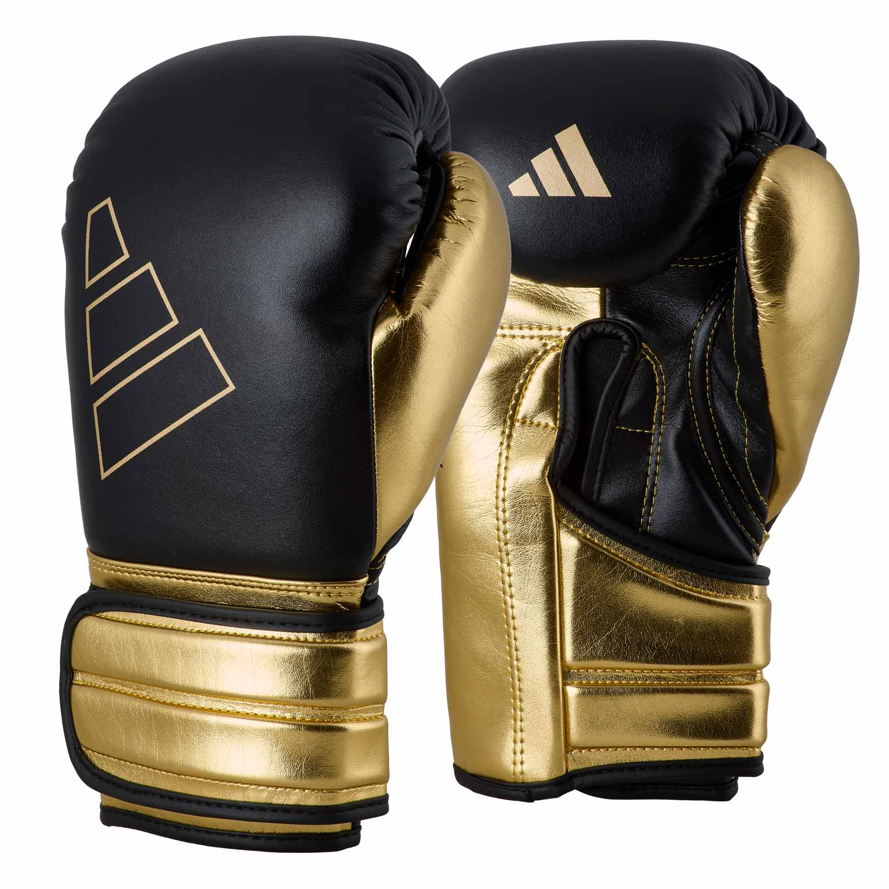 adidas Boxhandschuhe Hybrid 500, schwarz/gold, ADIH500