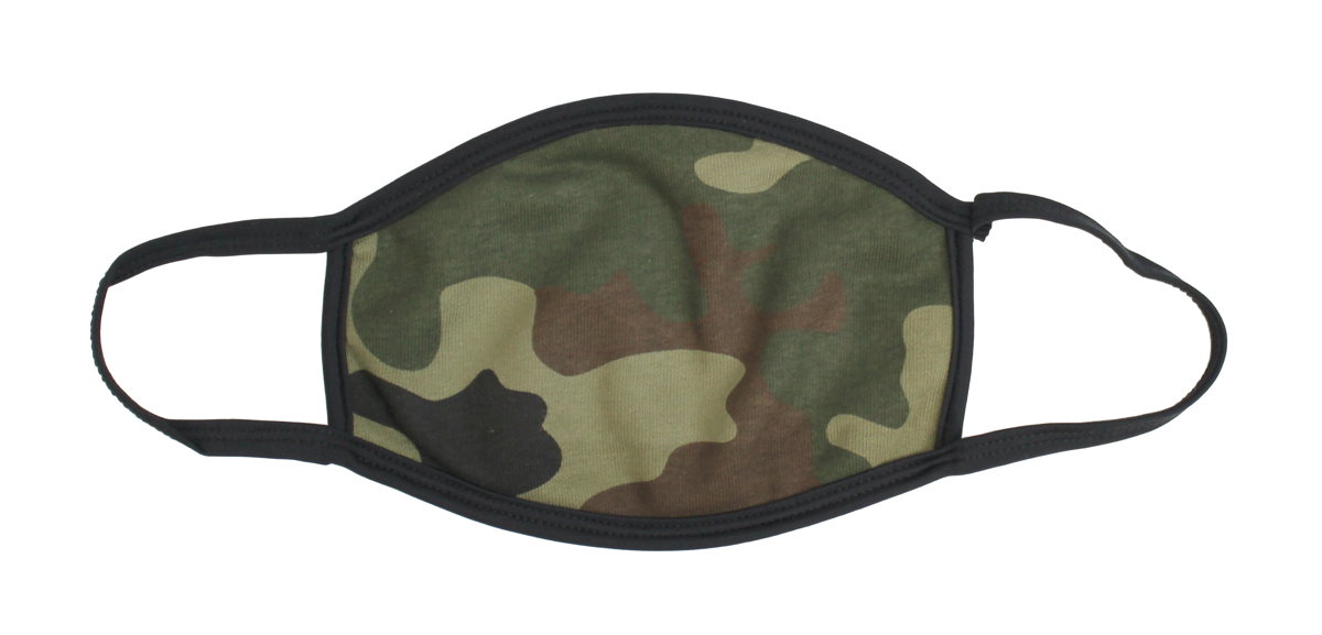 Mund-Nase Behelfs-Maske Tarn Woodland Camouflage
