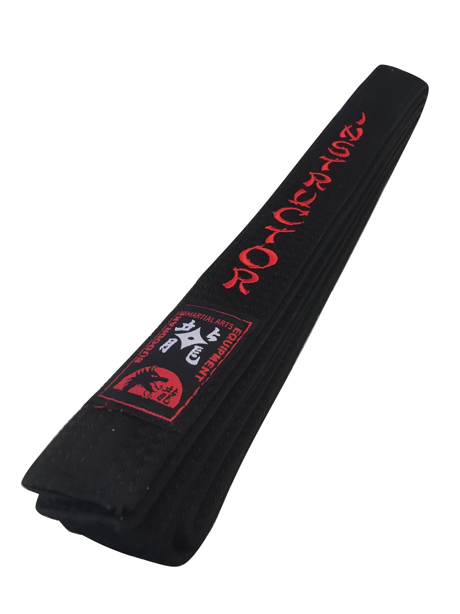 Schwarzgurt bestickt INSTRUCTOR