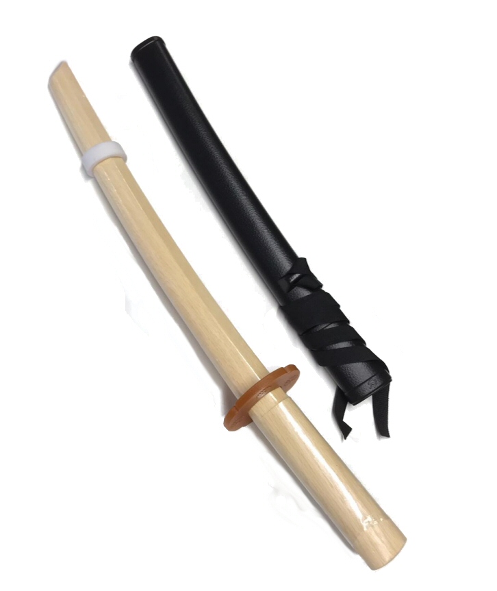 Shoto Weißeiche mit Saya schwarz