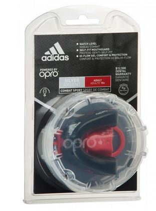 adidas Zahnschutz OPRO Silver, black ADIBP32