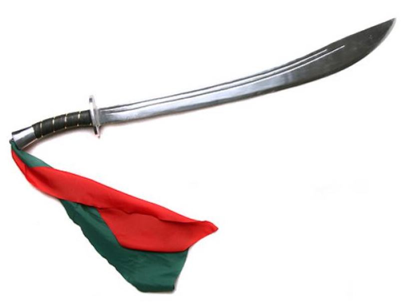 Kung Fu Säbel mit starrer Klinge